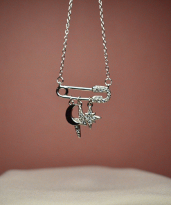 Gargantilla de Imperdible Noche