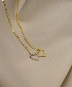 Alternative view of Gargantilla de Dos Corazones