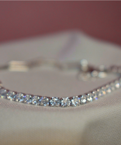 Pulsera de Circonitas y Eslabones