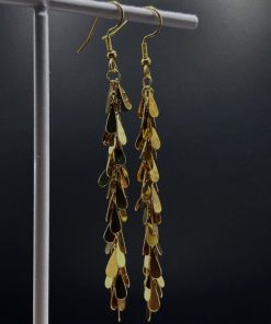 Pendientes Colgantes Dorados